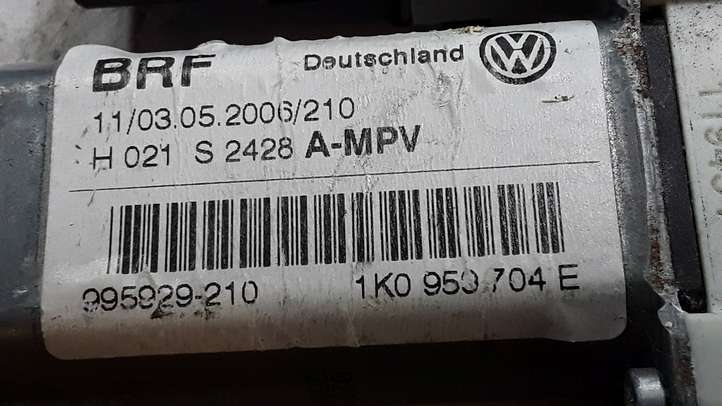 Volkswagen Touran I (2003 - 2010)  1K0959704E Механизм подъема окон задней двери