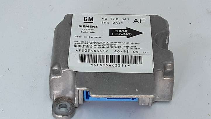 Opel Astra (1998 - 2004)  90520841 Блок управления надувных подушек