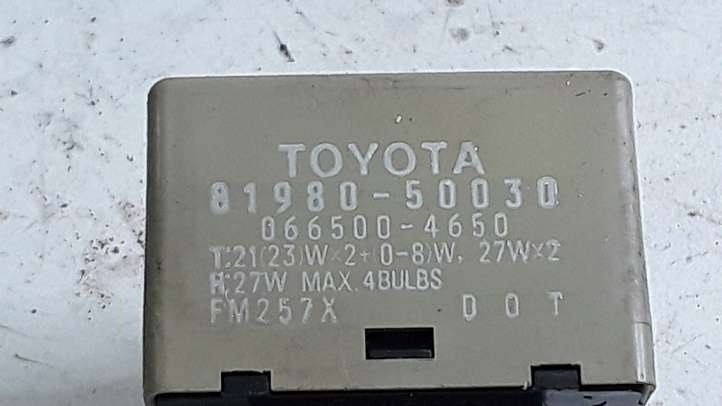 Toyota Avensis Verso (2001 - 2004)  8198050030 Другое реле