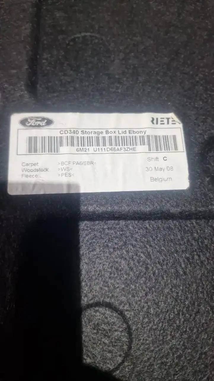 Ford S-MAX (2006 - 2010) 6M21U111D66AF3ZHE Коврик для второго ряда — фото 1