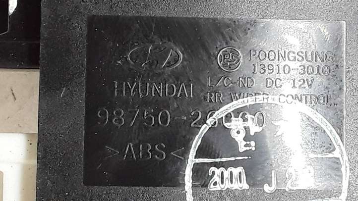 Hyundai Santa Fe (2000 - 2005)  9875026000 Реле стеклоочистителей