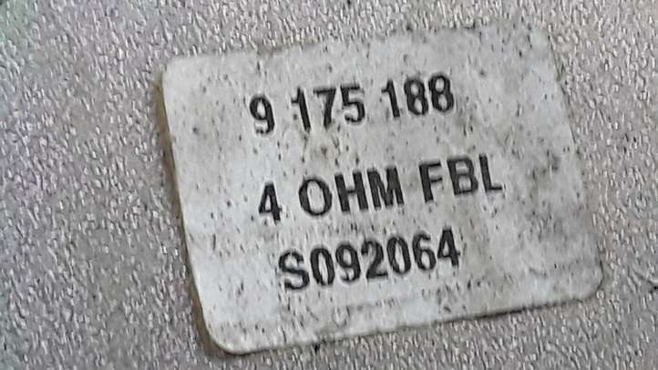 Opel Meriva (2006 - 2010)  9175188 Громкоговоритель (громкоговорители) в задних дверях