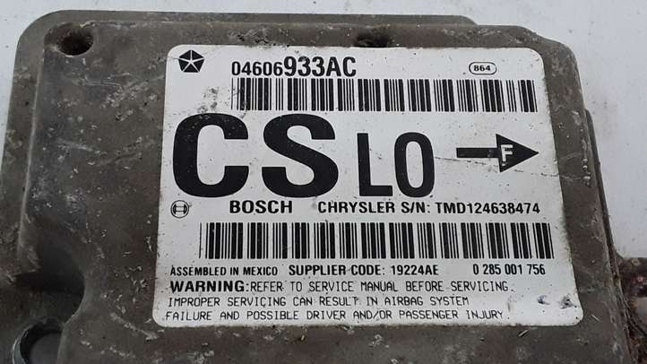 Chrysler Pacifica (2003 - 2008)  04606933AC Блок управления надувных подушек