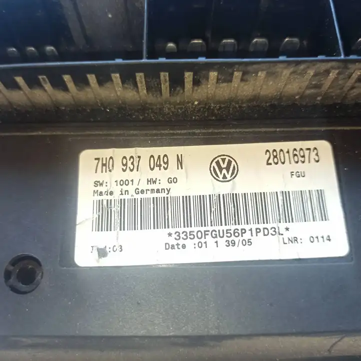 Volkswagen Transporter - Caravelle T5 (2003 - 2009) 7H0937049N Модуль комфорта — фото 2