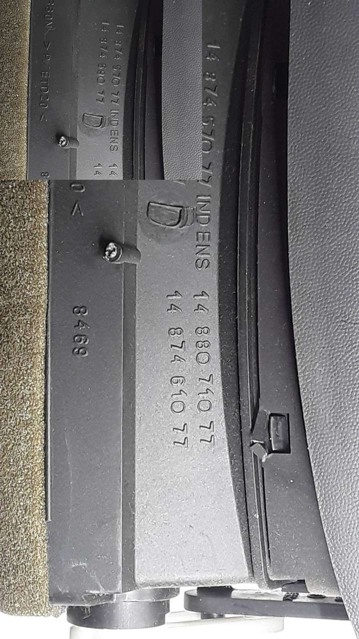 Citroen C8 (2002 - 2008)  1488071077 Боковая воздушный дефлектор