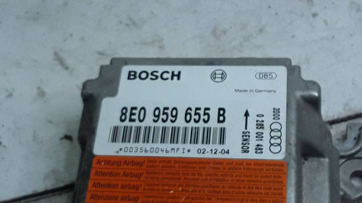 Audi A4 (2000 - 2006)  8E0959655B Блок управления надувных подушек