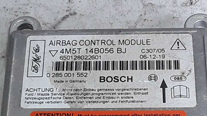 Ford Focus (2005 - 2008)  4M5T14B056BJ Блок управления надувных подушек