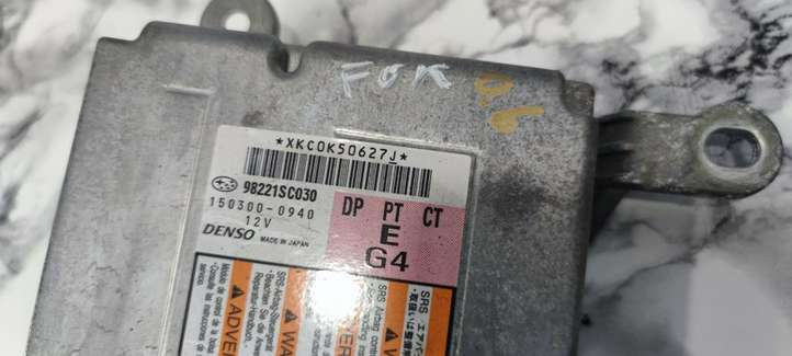 Subaru Forester SH (2008 - 2013)  98221SC030 Блок управления надувных подушек