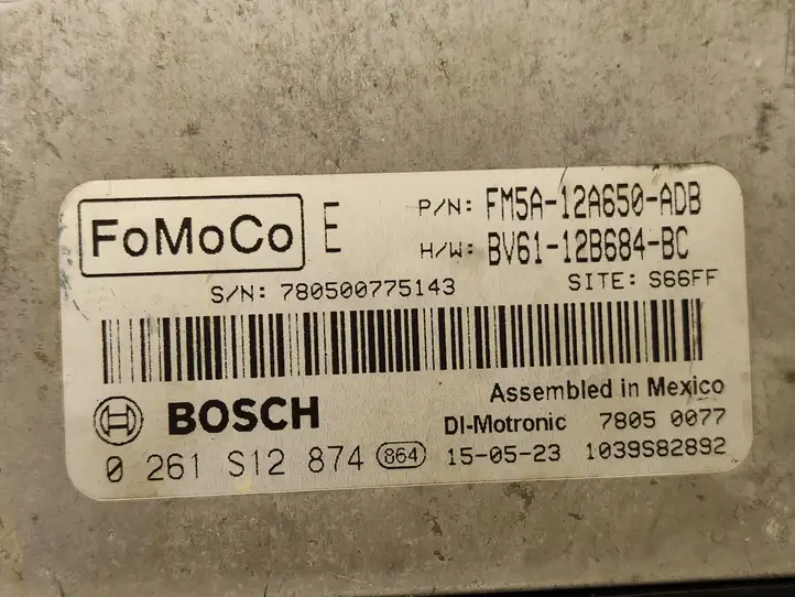 Ford Focus (2011 - 2015) FM5A12A650ADB Блок управления двигателем (ECU) — фото 4