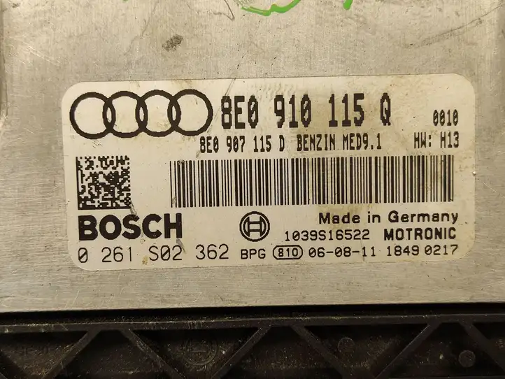 Audi A4 S4 B7 8E 8H (2004 - 2009) 8E0910115Q Блок управления двигателем (ECU) — фото 3