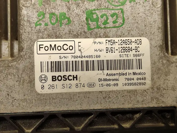 Ford Focus (2011 - 2015) FM5A12A650ADB Блок управления двигателем (ECU) — фото 4