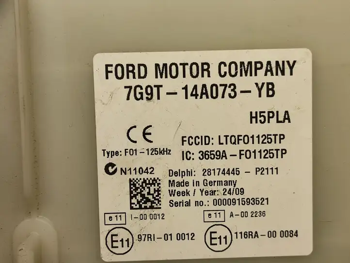 Ford Galaxy (2006 - 2010) 7G9T14A073Y Блок управления электропитанием — фото 2
