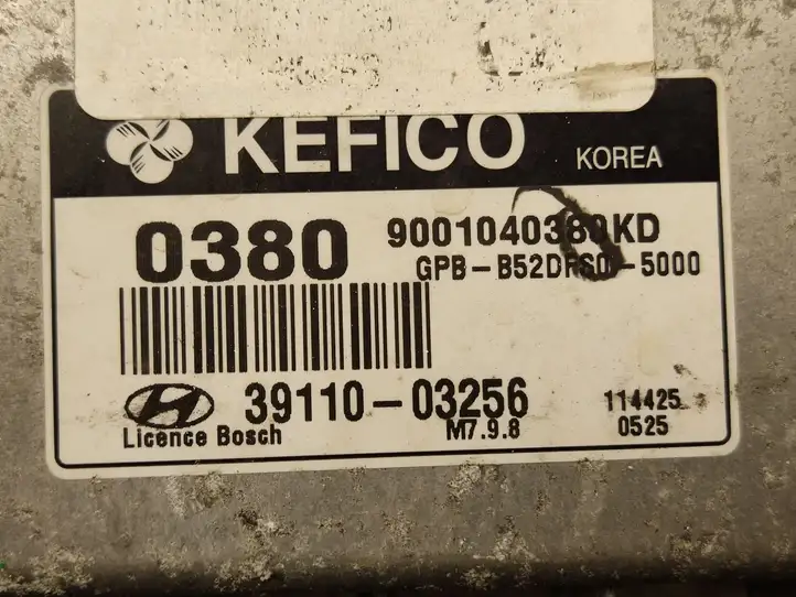 Hyundai i20 (PB PBT) (2008 - 2012) 3911003256 Блок управления двигателем (ECU) — фото 2