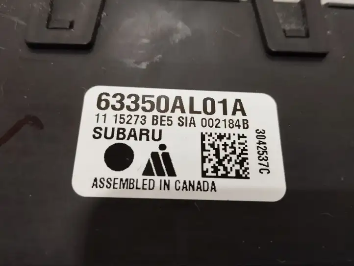 Subaru Outback (BS) (2014 - 2019) 63350AL01A Блок управления подвеской — фото 2