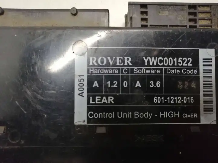 Rover 75 (1995 - 2006) YWC001522 Модуль комфорта — фото 3