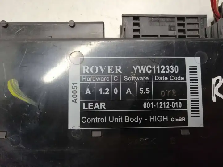 Rover 75 (1995 - 2006) 6011212010 Модуль комфорта — фото 3