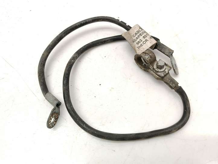 Peugeot 206 (1998 - 2012)  9635011980 Минусовый провод (аккумулятора)