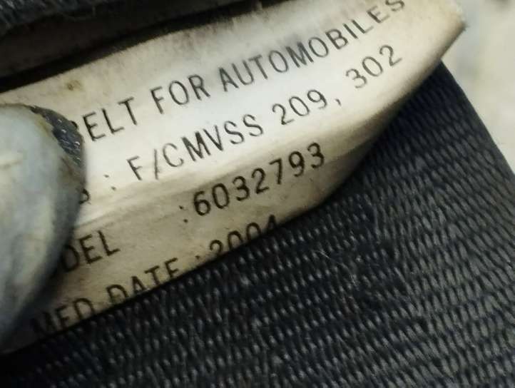 Mazda 3 (2003 - 2006)  6032793 Передний ремень безопасности