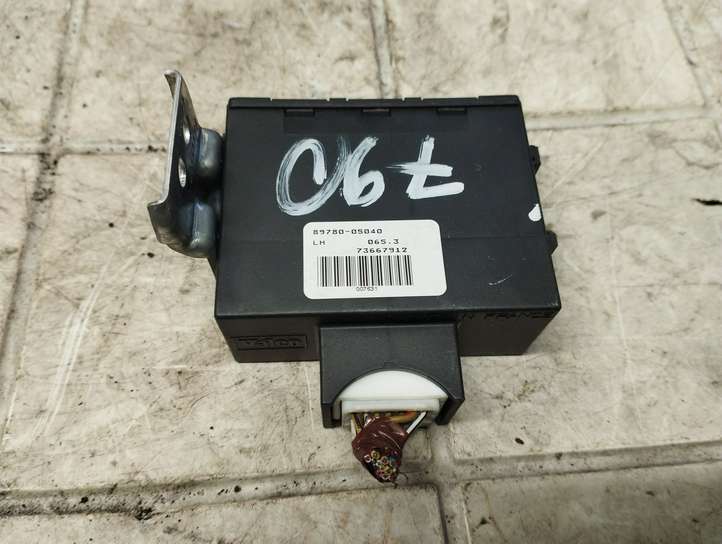 Toyota Avensis T250 (2003 - 2006)  8978005040 Блок управления иммобилайзера