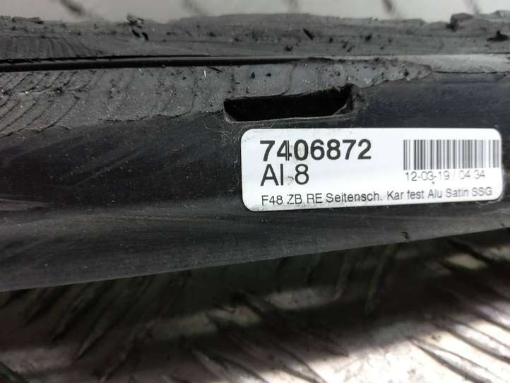 BMW X1 F48 F49 (2015 - 2022)  7406872 Заднее боковое стекло кузова