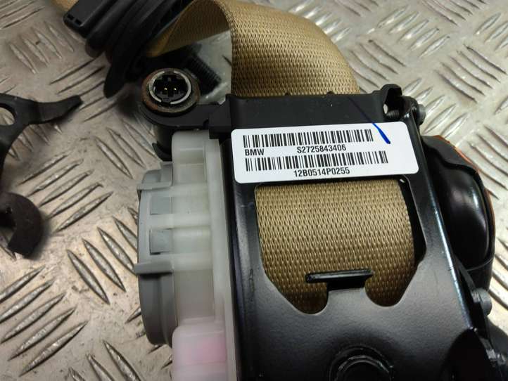 BMW X3 F25 (2010 - 2017)  7258434 Передний ремень безопасности
