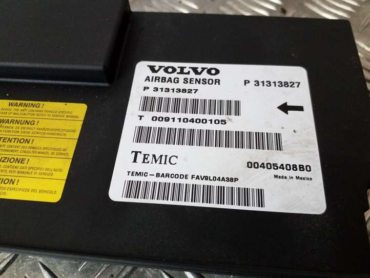 Volvo XC60 (2008 - 2013)  P31313827 Блок управления надувных подушек