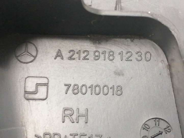 Mercedes-Benz E W212 (2009 - 2016)  a2129181230 Отделка сидений