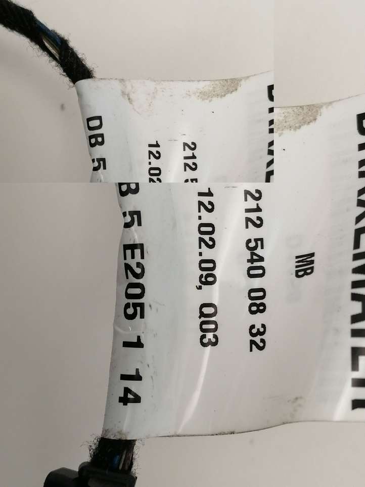 Mercedes-Benz E W212 (2009 - 2016)  a2125400832 Проводка передних дверей