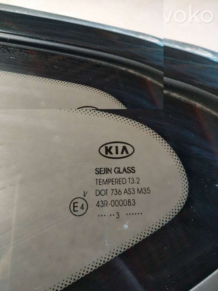 Kia Ceed (2015 - 2018)   Заднее боковое стекло кузова