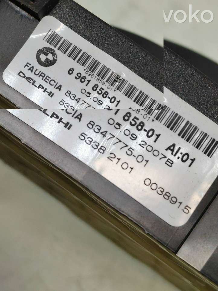 BMW 5 E60 E61 (2004 - 2010)  6961858 Управление регулеровки сидений 