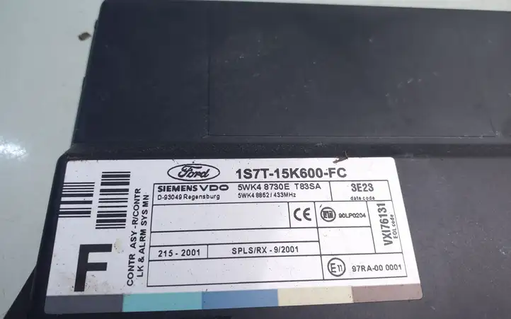 Ford Focus (1998 - 2004) 1S7T15K600FC Модуль комфорта — фото 3
