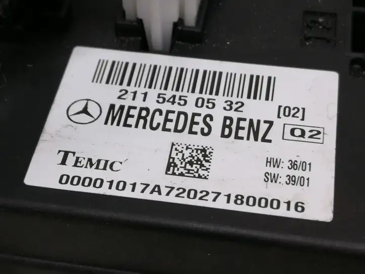 Mercedes-Benz E W211 (2002 - 2009) 2115450532 Модуль комфорта — фото 1