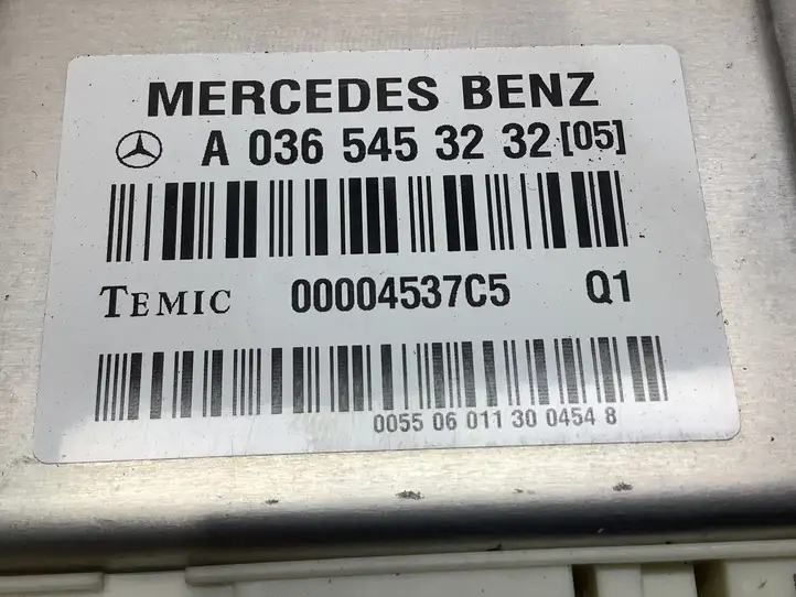 Mercedes-Benz E W211 (2002 - 2009) A0365453232 Блок управления подвеской — фото 4