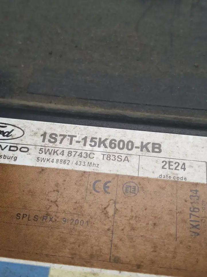 Ford Mondeo Mk III (2000 - 2007) 1S7T15K600KB Модуль комфорта — фото 2