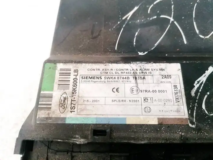 Ford Mondeo Mk III (2000 - 2007) 1S7T15K600LB Модуль комфорта — фото 3