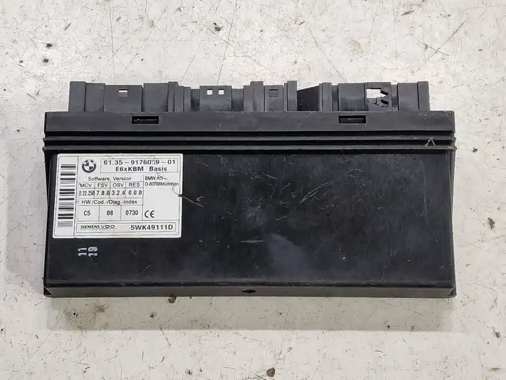 BMW 5 E60 E61 (2004 - 2010) 6135917606901 Модуль комфорта — фото 1