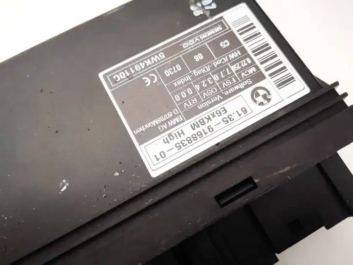BMW 5 E60 E61 (2004 - 2010) 6135916883501 Модуль комфорта — фото 2
