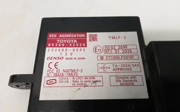 Toyota RAV 4 (XA30) (2006 - 2016) 8930042020 Модуль комфорта — фото 5