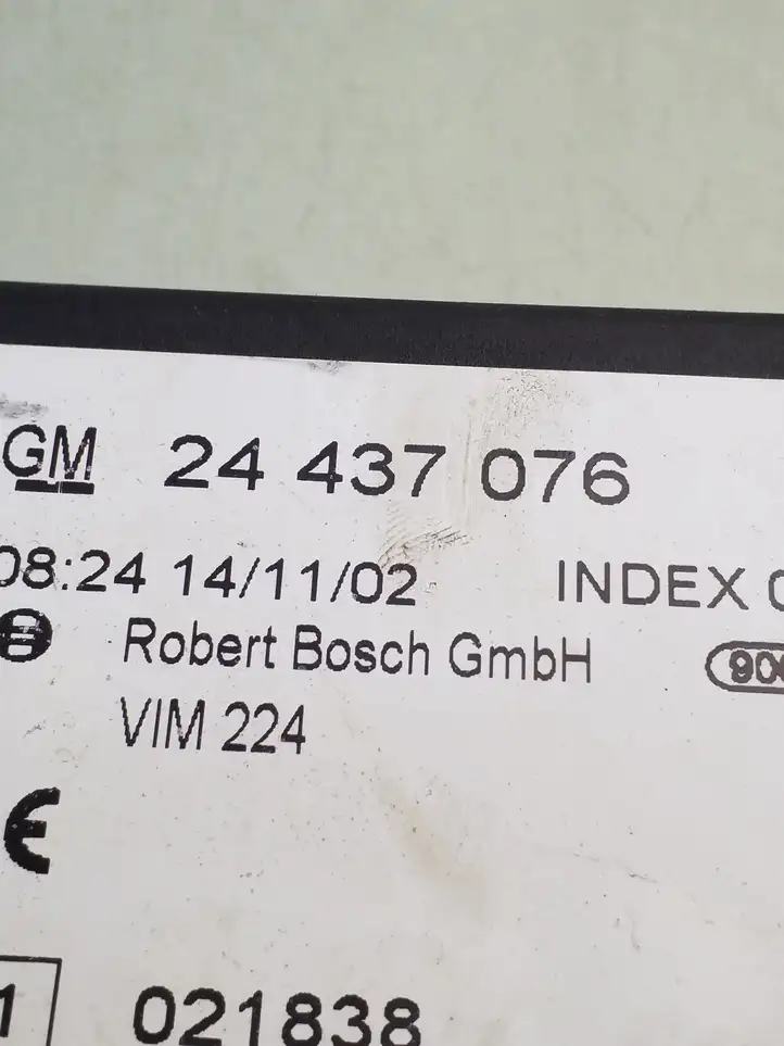 Opel Astra (1998 - 2004)  24437076 Mодуль kомфортa