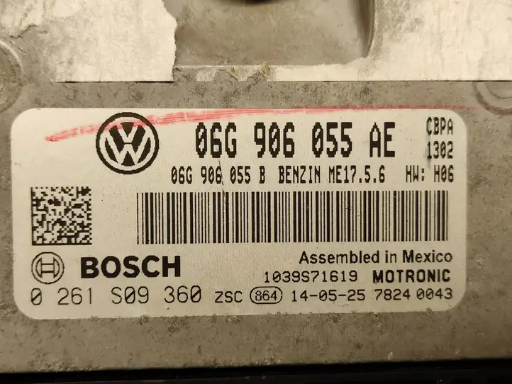Volkswagen Jetta VI (2011 - 2018) 06G906055AE Блок управления двигателем (ECU) — фото 2