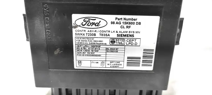 Ford Mondeo MK II (1996 - 2000) 98AG15K600DB Модуль комфорта — фото 2
