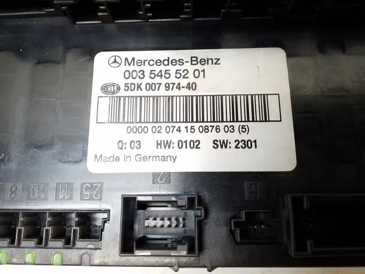 Mercedes-Benz C W203 (2000 - 2007) 0035455201 Модуль комфорта — фото 7