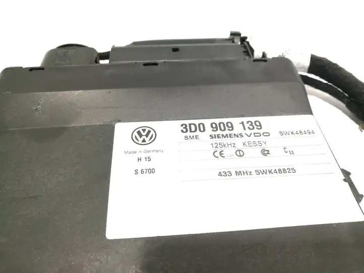 Volkswagen Touareg I (2002 - 2010) 3D0909139 Модуль комфорта — фото 2