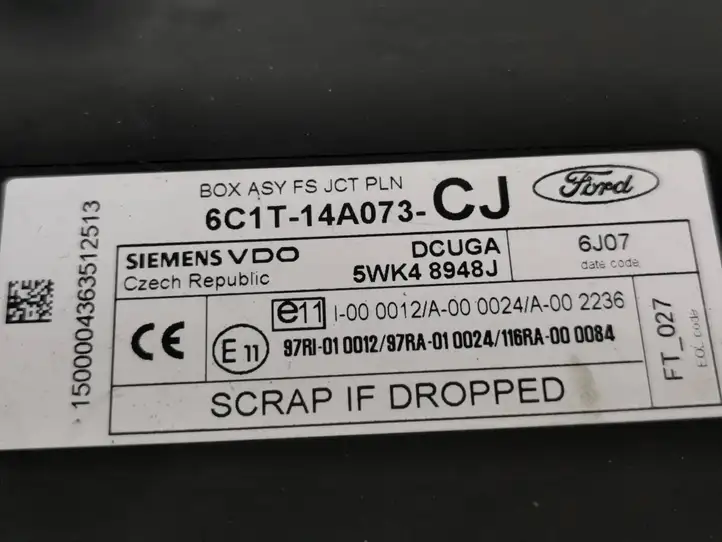 Ford Transit (2006 - 2013)  6C1T14A073CJ Mодуль kомфортa