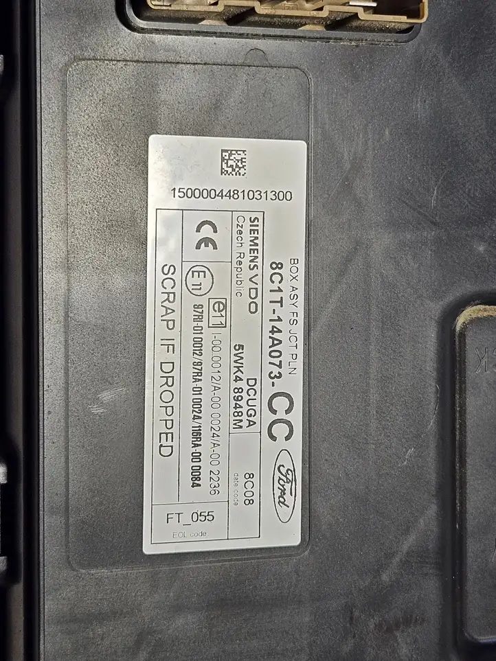 Ford Transit (2006 - 2013) 8C1T14A073CC Модуль комфорта — фото 4
