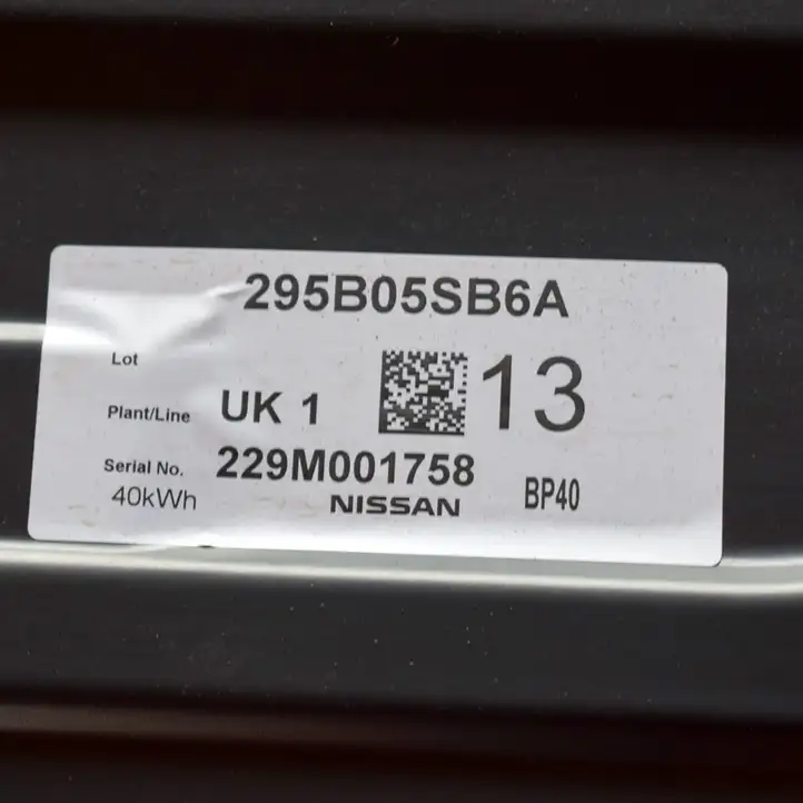 Nissan Leaf II (ZE1) (2017 - ) 295B05SB6A Аккумулятор гибридного / электрического автомобиля — фото 9