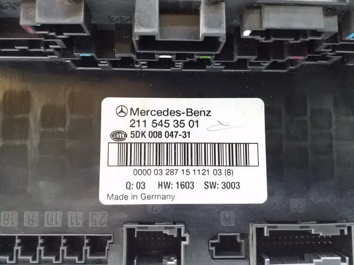 Mercedes-Benz E W211 (2002 - 2009) 2115453501 Модуль комфорта — фото 8