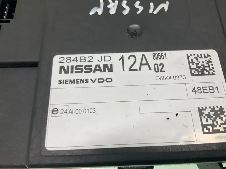Nissan Qashqai (2006 - 2010) 284B2JD Модуль комфорта — фото 3