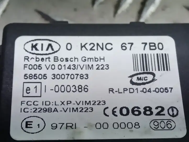 Kia Sorento (2002 - 2006) 0K2NC677B0 Блок иммобилайзера — фото 3