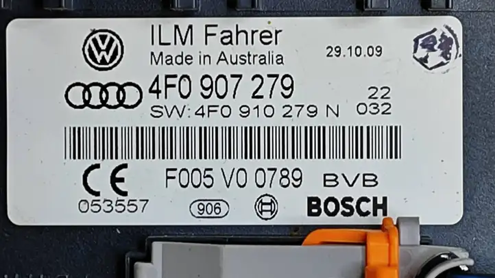 Audi A6 S6 C6 4F (2008 - 2011) 4F0907279 Модуль комфорта — фото 2